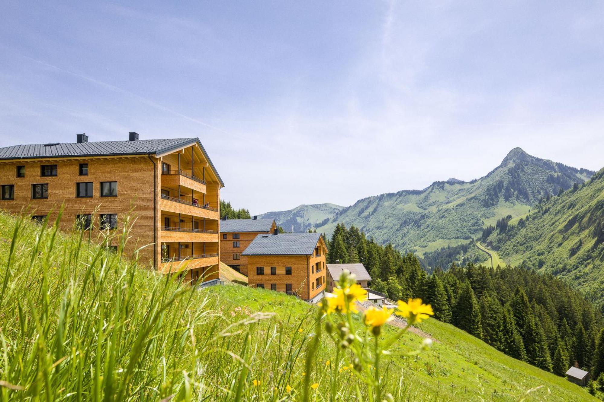 Alpenstolz Damuels Haus 1 - Stilvoll Urlauben In Den Bergen公寓 外观 照片